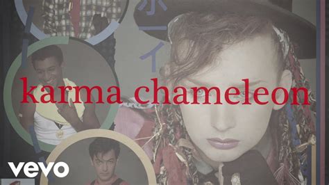 youtube karma chameleon|karma chameleon live.